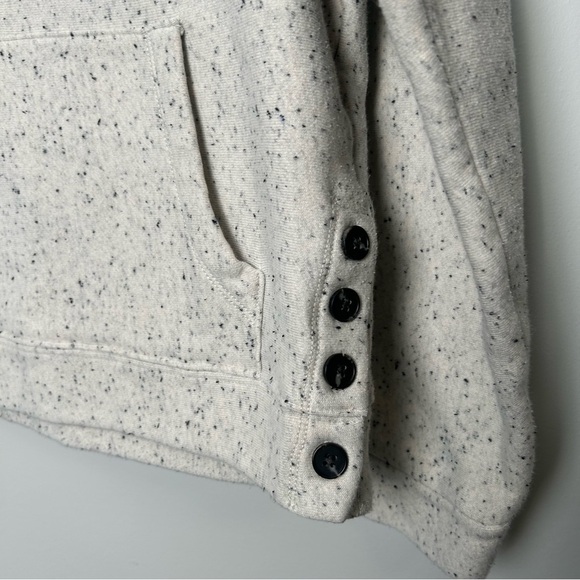 Madewell Donegal Mockneck Side-Button Sweatshirt - Picture 4 of 7